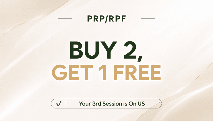 PRP/PRF Buy 2, Get 1 Free