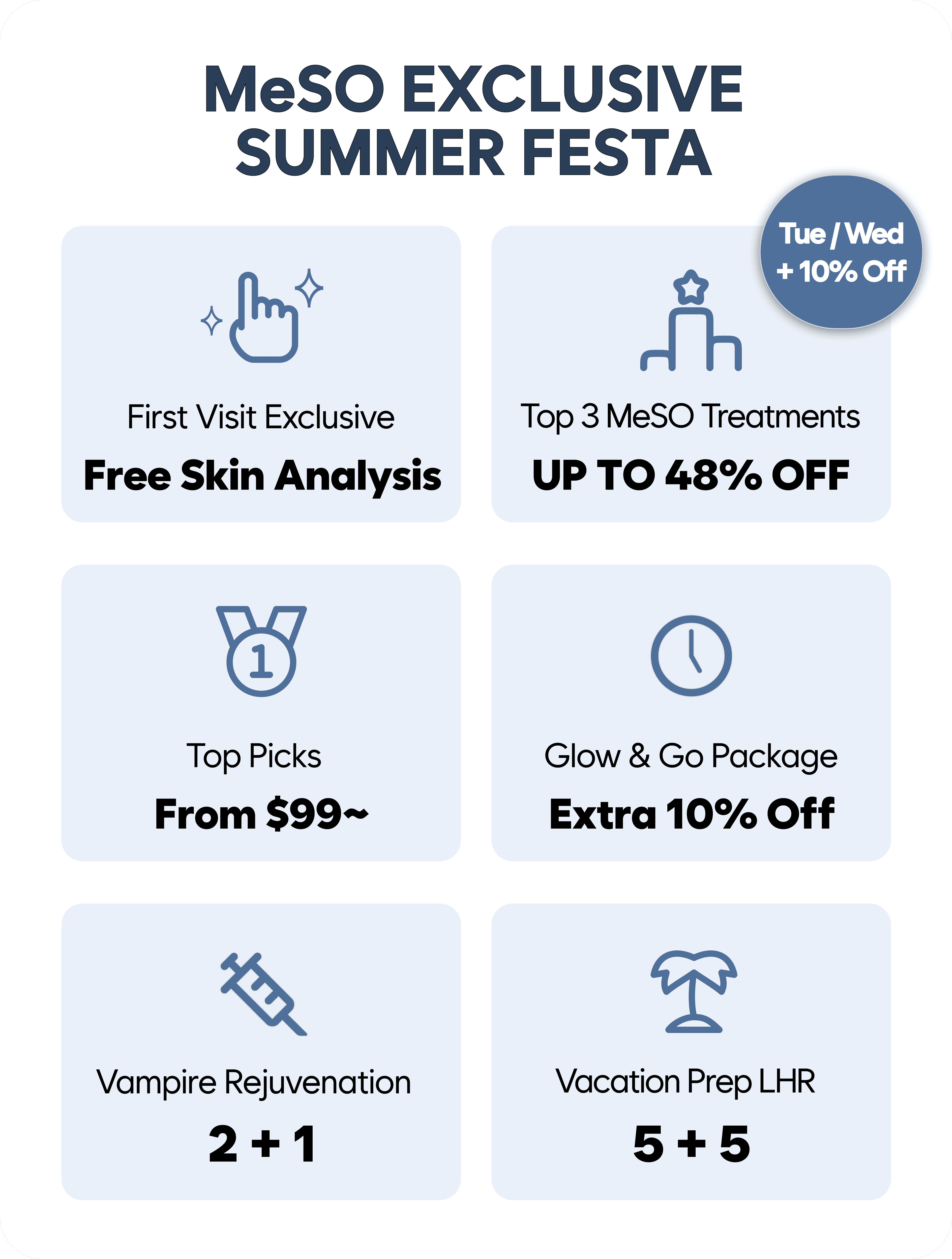 Enjoy Summer Festa at your nearest MeSO!